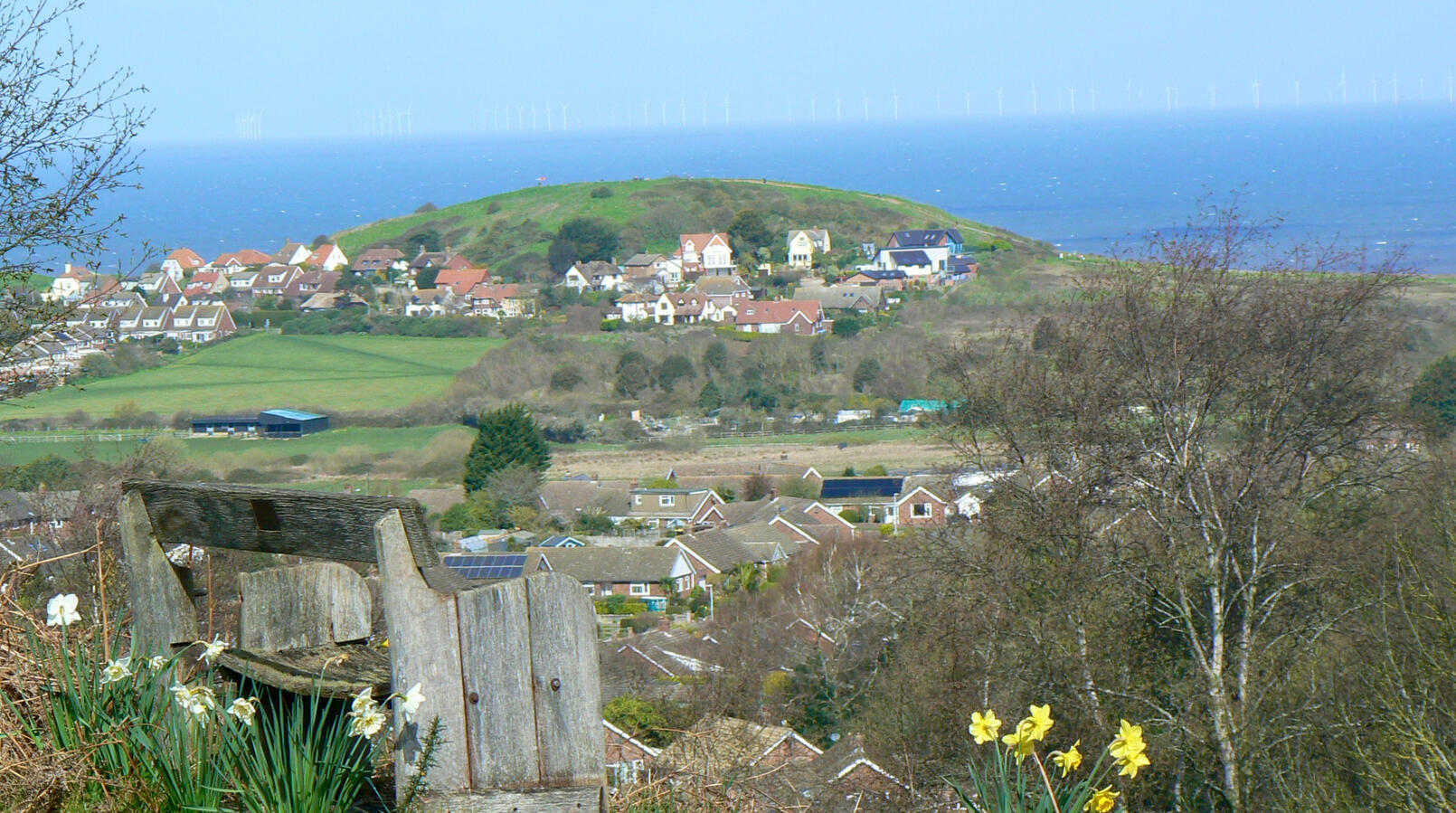 Beeston Bump from Roman Camp Beeston Bump from Roman Camp
